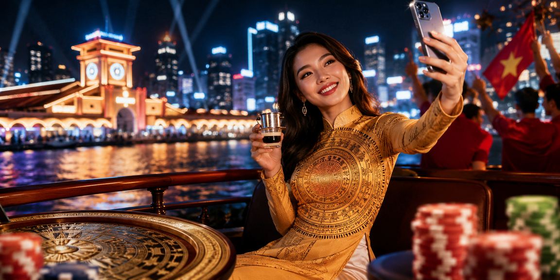 Người dùng TP. Hồ Chí Minh truy cập casino trực tuyến qua di động tại quán cà phê